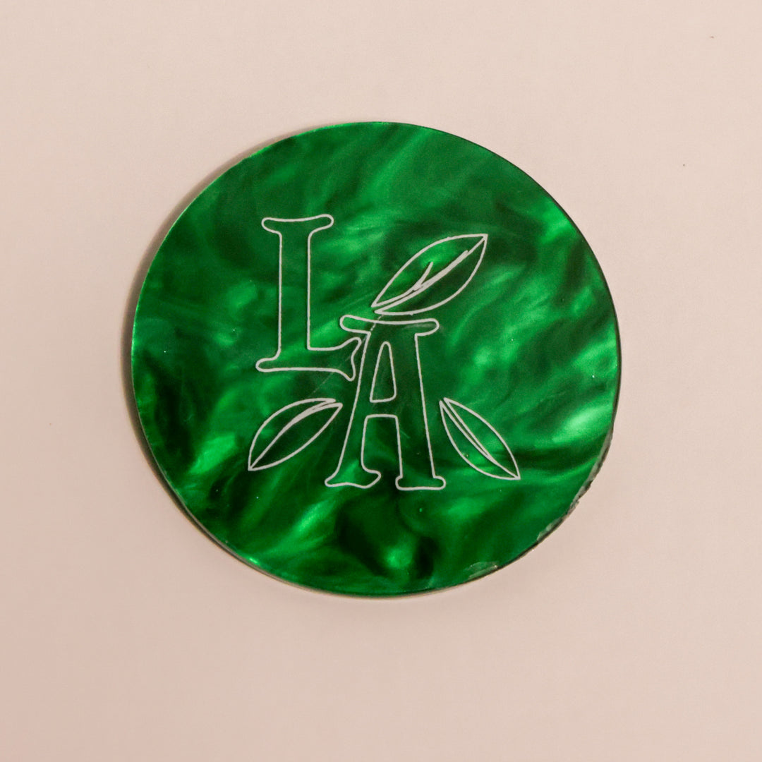 Marbled Adhesive Drop Disc