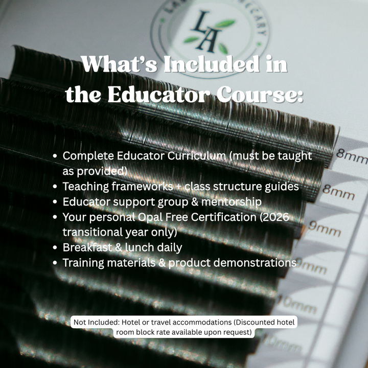 Lash Apothecary Educator Program