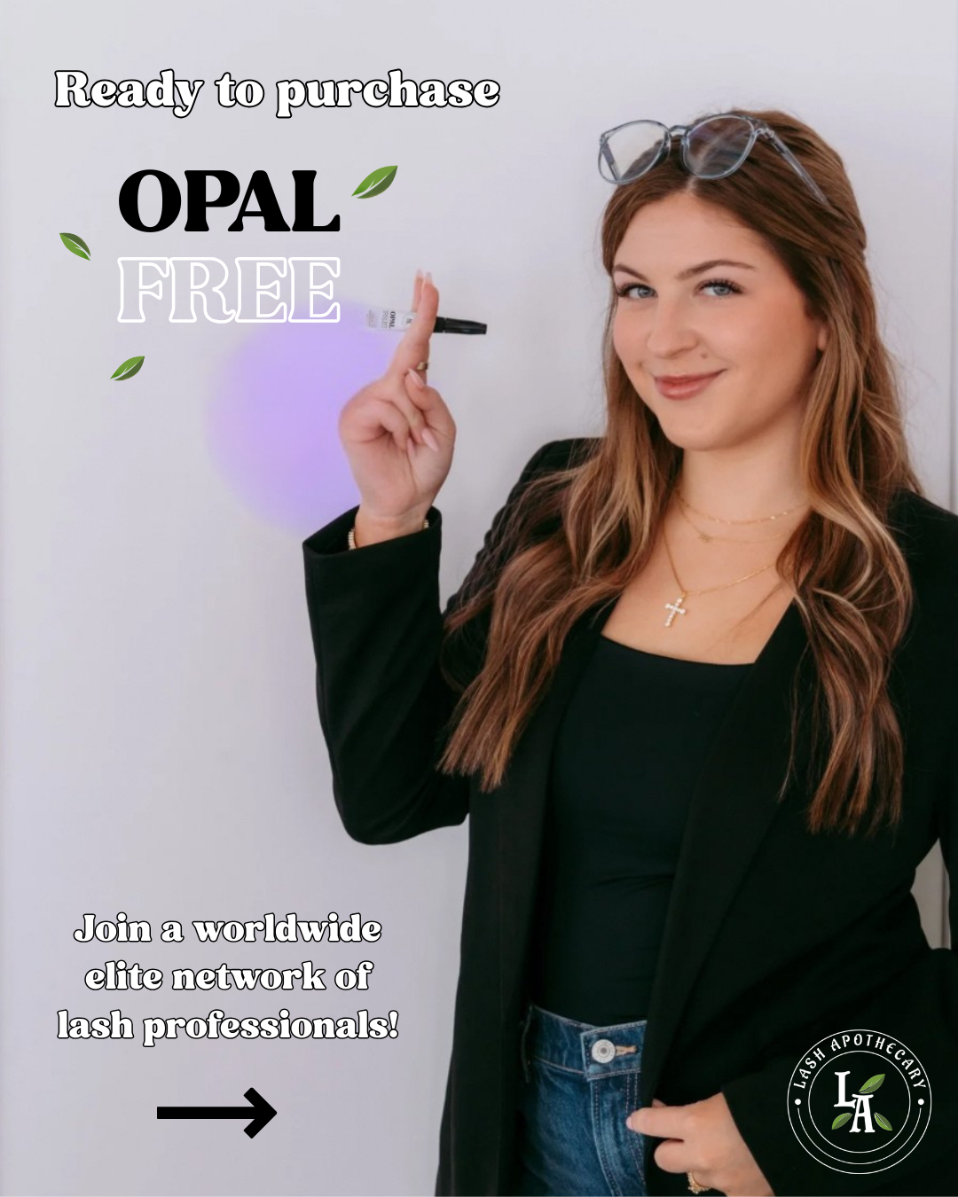 Opal "Free" UV adhesive