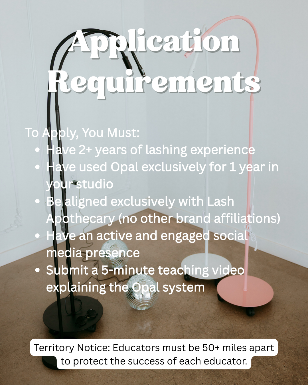 Lash Apothecary Educator Program