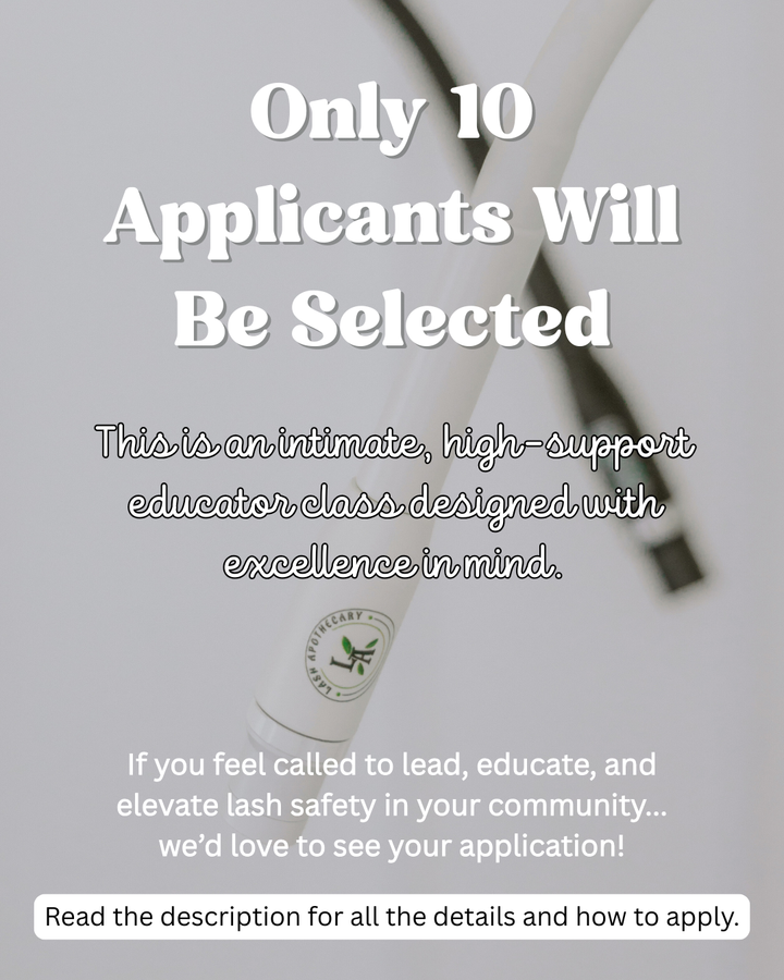 Lash Apothecary Educator Program