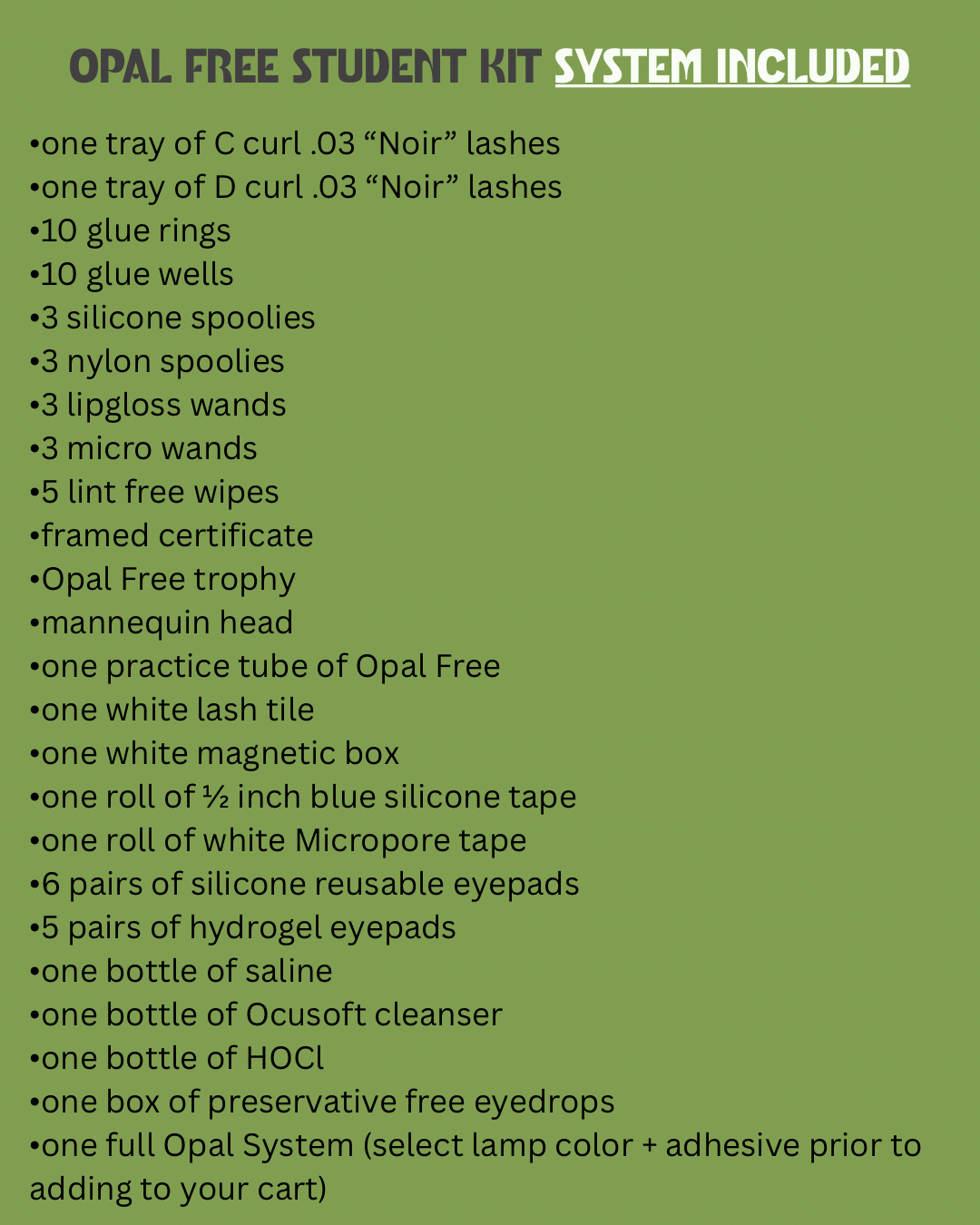 Opal Free Student Kit — with Opal System