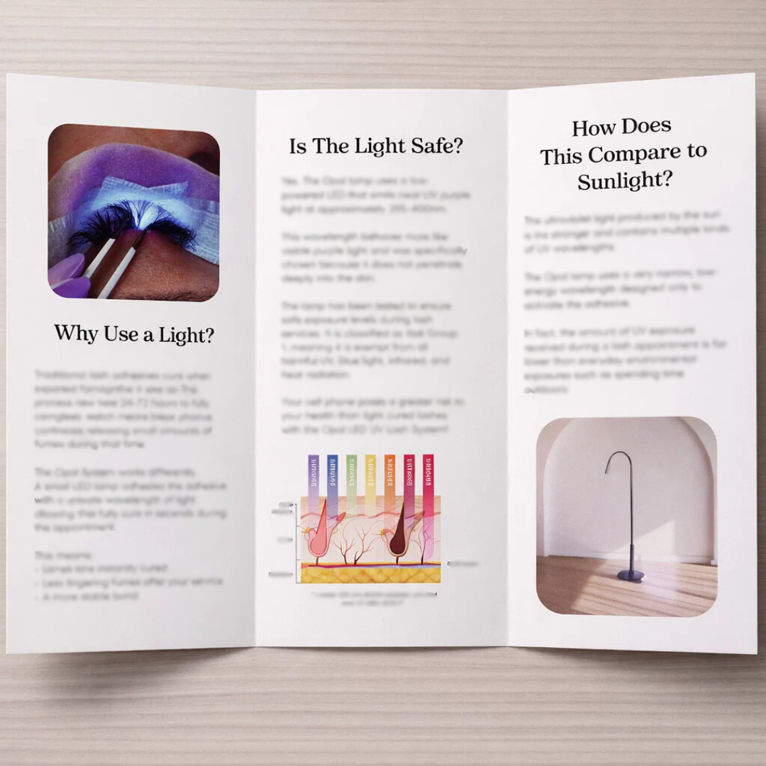 Client Brochure for the Opal LED UV System